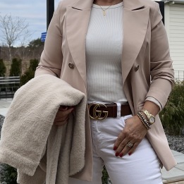 IBME CREATIVE BEIGE BLAZER