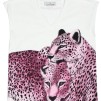 A LOLA CASADEMUNT ROSA LEOPARD T-SHIRT