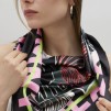 A LOLA CASADEMUNT BLACK SCARF