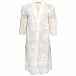 A COSTA MANI Miley Dress - Whisper White/Flower