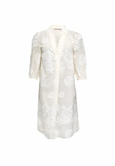 A COSTA MANI Miley Dress - Whisper White/Flower