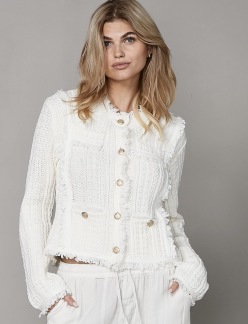 A NÜ DENMARK YANET CARDIGAN OFFWHITE