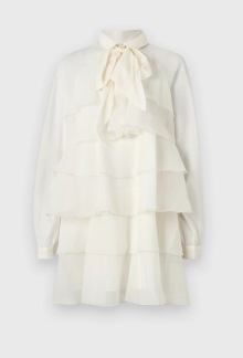 A YAS ELOISE DRESS OFFWHITE