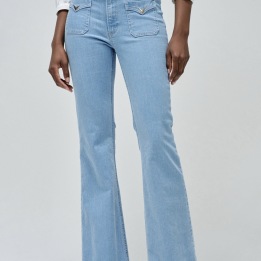 A SALSA JEANS DESTINY PUSH UP FLARE JEANS