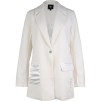 A NÜ DENMARK YARIN WHITE BLAZER