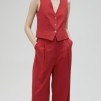 A LOLA CASADEMUNT PALAZZO Tencel waistcoat  LIMITED EDITION