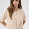 A KAREN BY SIMONSEN Noabelle Cardigan Simply Taupe