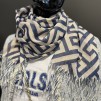 IMAGE BY ME SCARF BLÅ/ VIT/ GULD