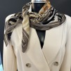 IBME LEO TAUPE/ ORANGE SCARF