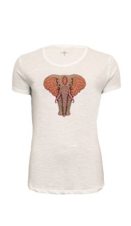 COSTA MANI ELEFANT T-SHIRT ORANGE ELEPHANTE TEE