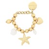 A VANESSA BARONI Beach Bracelet Gold