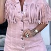 A IBME JEANSKLÄNNING DUSTY PINK LIMITED EDITION
