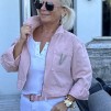 A IBME IMAGE BY ME JEANS JACKA DUSTY PINK LIMITED EDITION