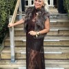 A IBME EXCLUSIVE SPETS DRESS BRUN
