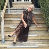 A IBME EXCLUSIVE SPETS DRESS BRUN