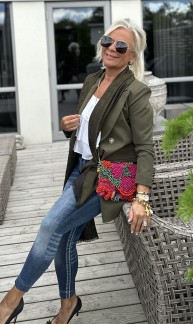 A IBME CREATIVE OLIVE NR.1 BLAZER