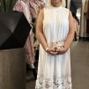 A MILANO DRESS VIT YAS EXKLUSIVE