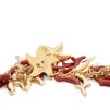 A CORAL EARRING VANESSA BARONI