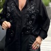 A IBME EXKLUSIV FLORENCE SVART BLUS