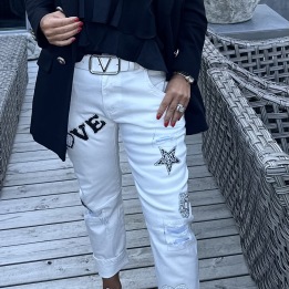 A IBME WHITE JEANS No1