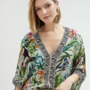 A LOLA CASADEMUNT GREEN ZEBRA BLUS
