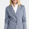 A COSTA MANI Watson Blazer - Denim Letters