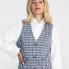 A COSTA MANI Watson Blazer - Denim Letters
