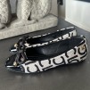 A LOLA CASADEMUNT ECRU BLACK EXKLUSIV BALERINA