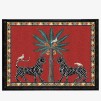 A ORTIGIA SICILIA Tray Large Red Mosaico (38 x 28cm)