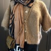 A IBME PREMIUM MOHAIR CARDIGAN CAMEL