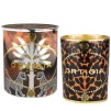 A ORTIGIA SICILIA Ambra Nera Decorated Candle Medium