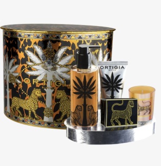 A ORTIGIA SICILIA Ambra Nera Oval Gift Set