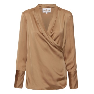 KARMAMIA Billie Shirt – Golden Camel - Billie Shirt – Golden Camel / S