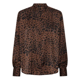 KARMAMIA Cornelia Shirt - Brandy Leopard