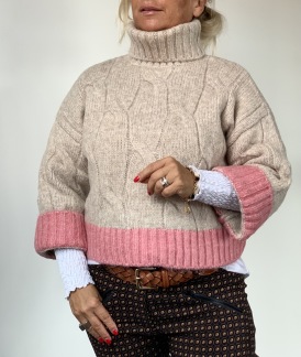 A-VIEW Viol knit PINK