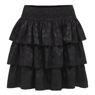 A KARMAMIA Selma Skirt - Black Leo Jacquard - Selma Skirt
