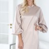 A BLOND HOUR PURE DRESS - CHAMPAGNE