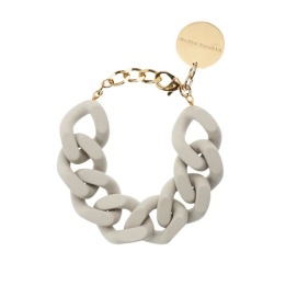 A VANESSA BARONI GREAT BRACELET MATT GREY