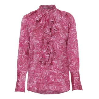 A KARMAMIA Stella Shirt - Rosa Paisley
