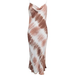 A COSTA MANI Tie dye strap dress