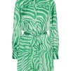 A KARMAMIA Millie Dress - Green Tiger