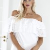 A BLOND HOUR GRACE TOP - WHITE