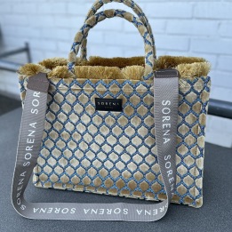 A SORENA HANMADE TOTE BAG BEIGE