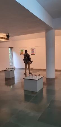 Visitor at FREJA ENJOY SOLO EXHIBITION GOA, INDIA 2019 Visitor at FREJA ENJOY SOLO EXHIBITION GOA, INDIA 2019