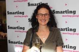PR-konsulten Helen Crowe Blomgren var glad över att Smarting startat! PR-konsulten Helen Crowe Blomgren var glad över att Smarting startat!