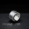 Silverring ANDAS - Silverring ANDAS, 12 mm