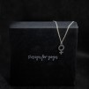 Silverhalsband FEMALE - Silverhalsband FEMALE 40 cm