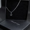 Silverhalsband PEACE - Silverhalsband PEACE 42 cm