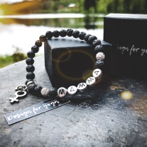 Armband Lava MAMMA bling bling