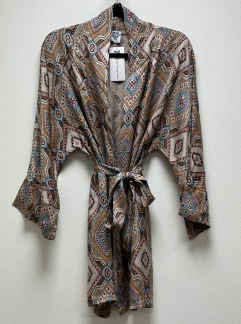 Kimono - Blus Jessie brun onesize strl S/M